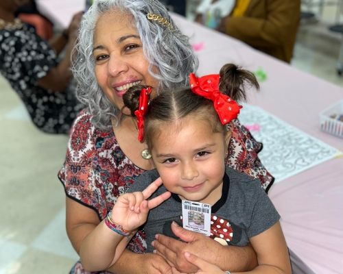 Child with Grandparent